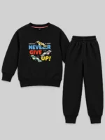 Kids “Never Give Up” Tracksuit (CODE:BTS015) - Image 2