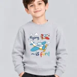 Kids’ Flying Is Fun Sweatshirt (CODE:KSS029)