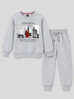 Kids’ London Tracksuit Set (CODE:BTS030) - Image 2