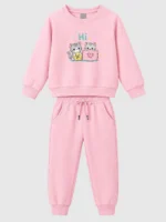 Kids’ Cute Cat Tracksuit (CODE:GTS024) - Image 2