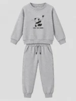 Kids’ cute panda Tracksuit (CODE:GTS031) - Image 2
