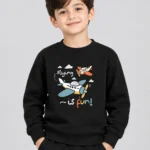 Kids’ Flying Is Fun Sweatshirt (CODE:KSS028)