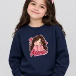 Little Girl's 'Aww' Sweatshirt (CODE:GSS018)