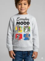 Kids’ Grey Tom Sweet Shirt (CODE:KSS002)