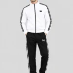White & black Suit