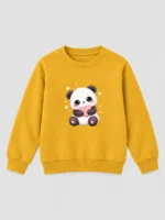 Girls’ Cute Panda Sweatshirt (CODE:GSS037) - Image 2