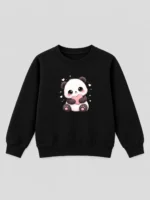 Girls’ Cute Panda Sweatshirt (CODE:GSS032) - Image 2