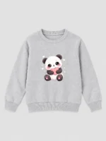 Girls’ Cute Panda Sweatshirt (CODE:GSS039) - Image 2