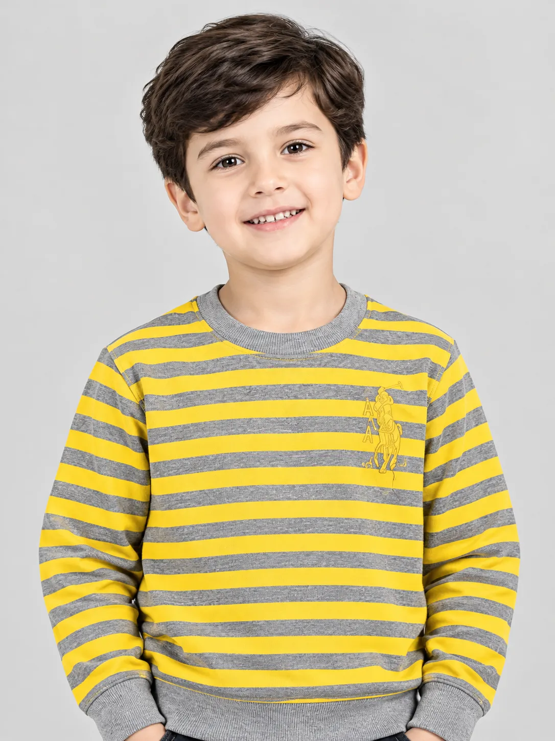 7c674afa-01b3-492a-a79e-be67be6ee9ff Striped Sweat Shirt (KSS-039) - Image 1