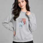 Floral Graphic Sweatshirt (CODE:WSS-006)