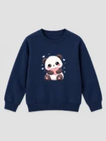 Girls’ Cute Panda Sweatshirt (CODE:GSS040) - Image 2