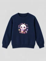 Girls’ Cute Panda Sweatshirt (CODE:GSS044) - Image 2