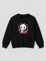 Girls’ Cute Panda Sweatshirt (CODE:GSS031) - Image 2
